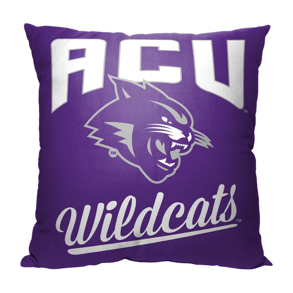 Abilene Christian Wildcats ALUMNI Decorative Throw Pillow 18 x 18 inch