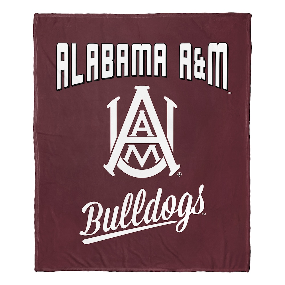 Alabama A&M Bulldogs ALUMNI Silk Touch Throw Blanket 50 x 60 inch