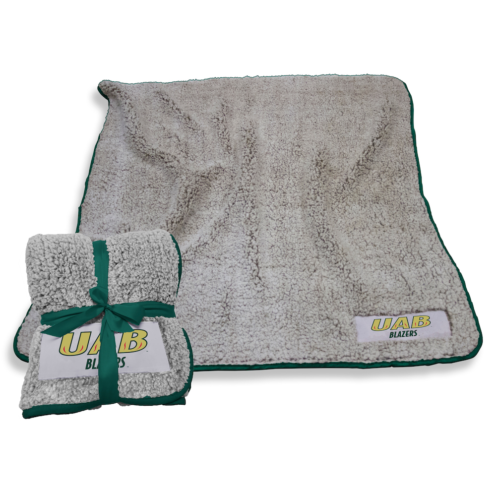 Alabama Birmingham Blazers Frosty Throw Blanket