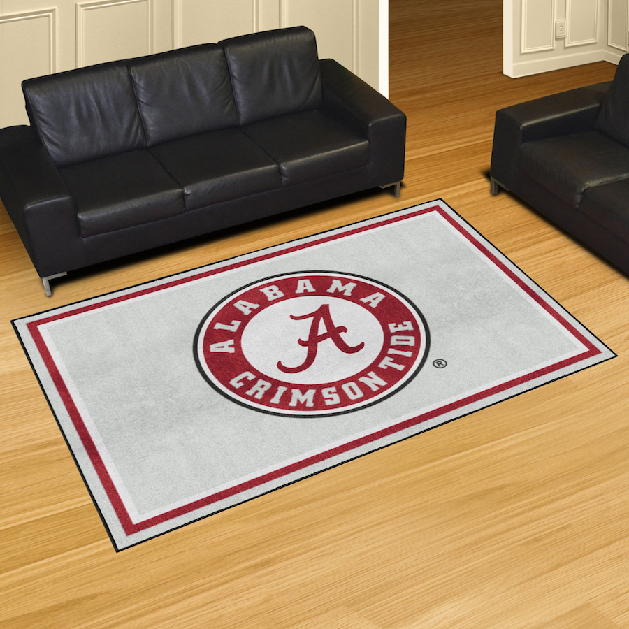 Alabama Crimson Tide ALT LOGO 5x8 Area Rug