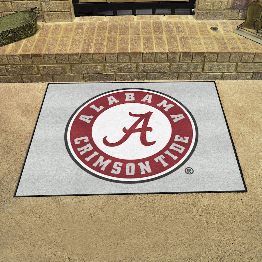 Alabama Crimson Tide ALT LOGO ALL STAR 34 x 45 Floor Mat