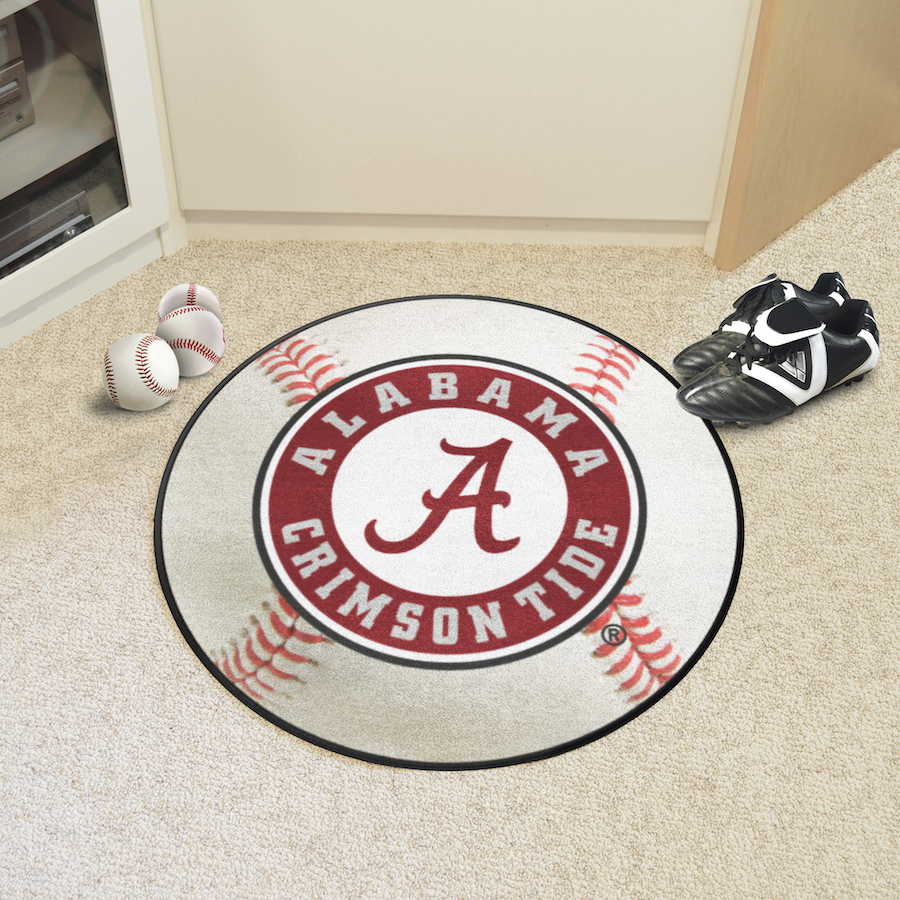 Alabama Crimson Tide ALT LOGO BASEBALL Mat