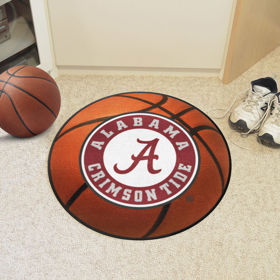 Alabama Crimson Tide ALT LOGO BASKETBALL Mat