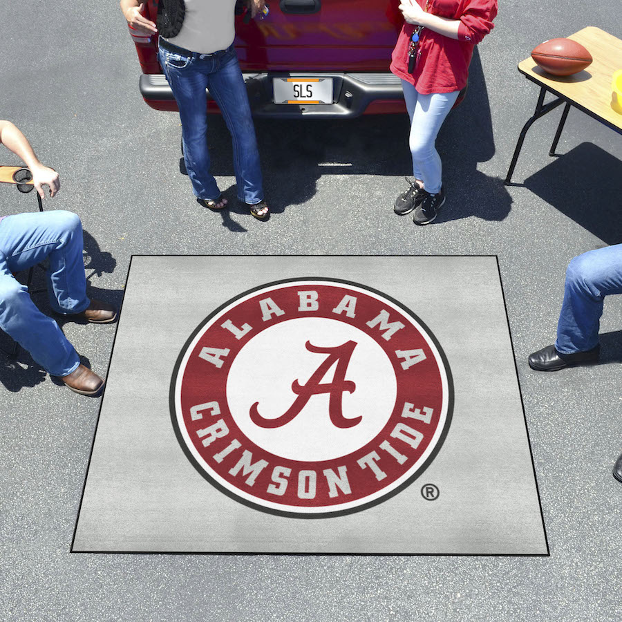 Alabama Crimson Tide ALT LOGO TAILGATER 60 x 72 Rug