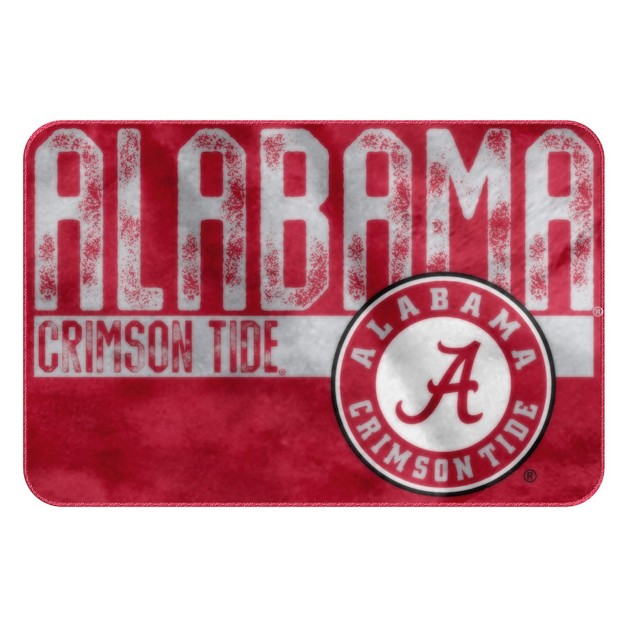 Alabama Crimson Tide Worn Out Foam Floor Mat