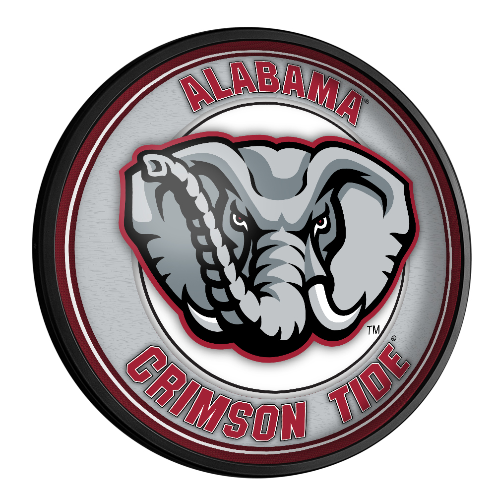 Alabama Crimson Tide AL LOGO Slimline LED Wall Sign