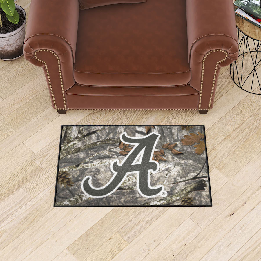 Alabama Crimson Tide CAMO 20 x 30 Starter Floor Mat