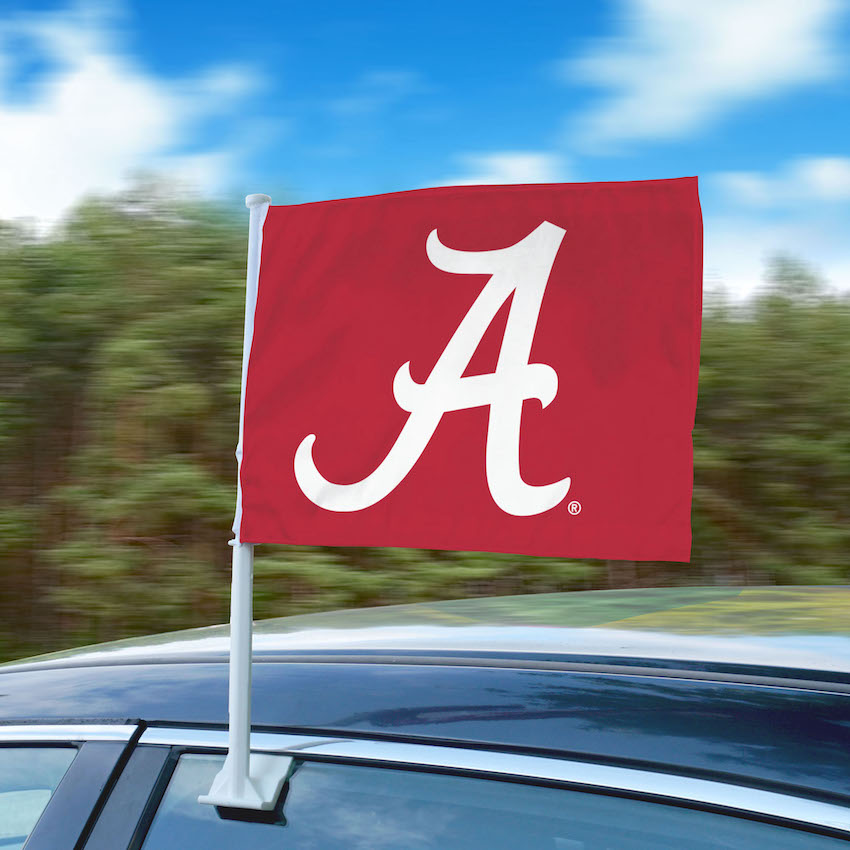 Alabama Crimson Tide Car Flag