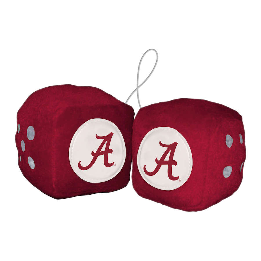 Alabama Crimson Tide Fuzzy Dice