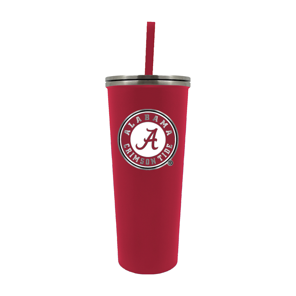 Alabama Crimson Tide 24 oz Team Color Skinny Tumbler