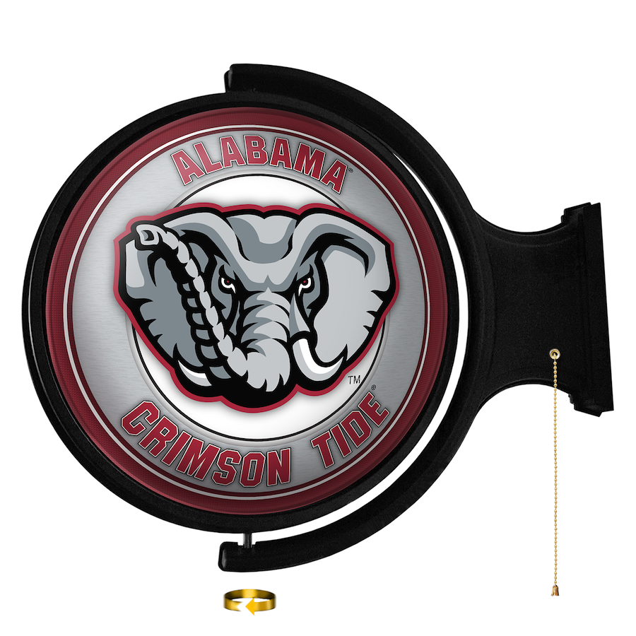 Alabama Crimson Tide LED Rotating Wall Sign