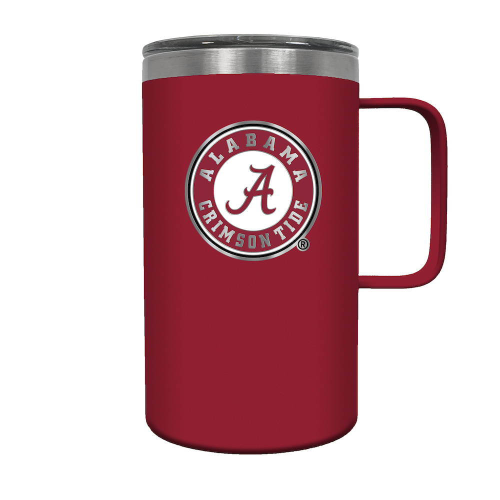 Alabama Crimson Tide 18 oz HUSTLE Travel Mug - Team Color