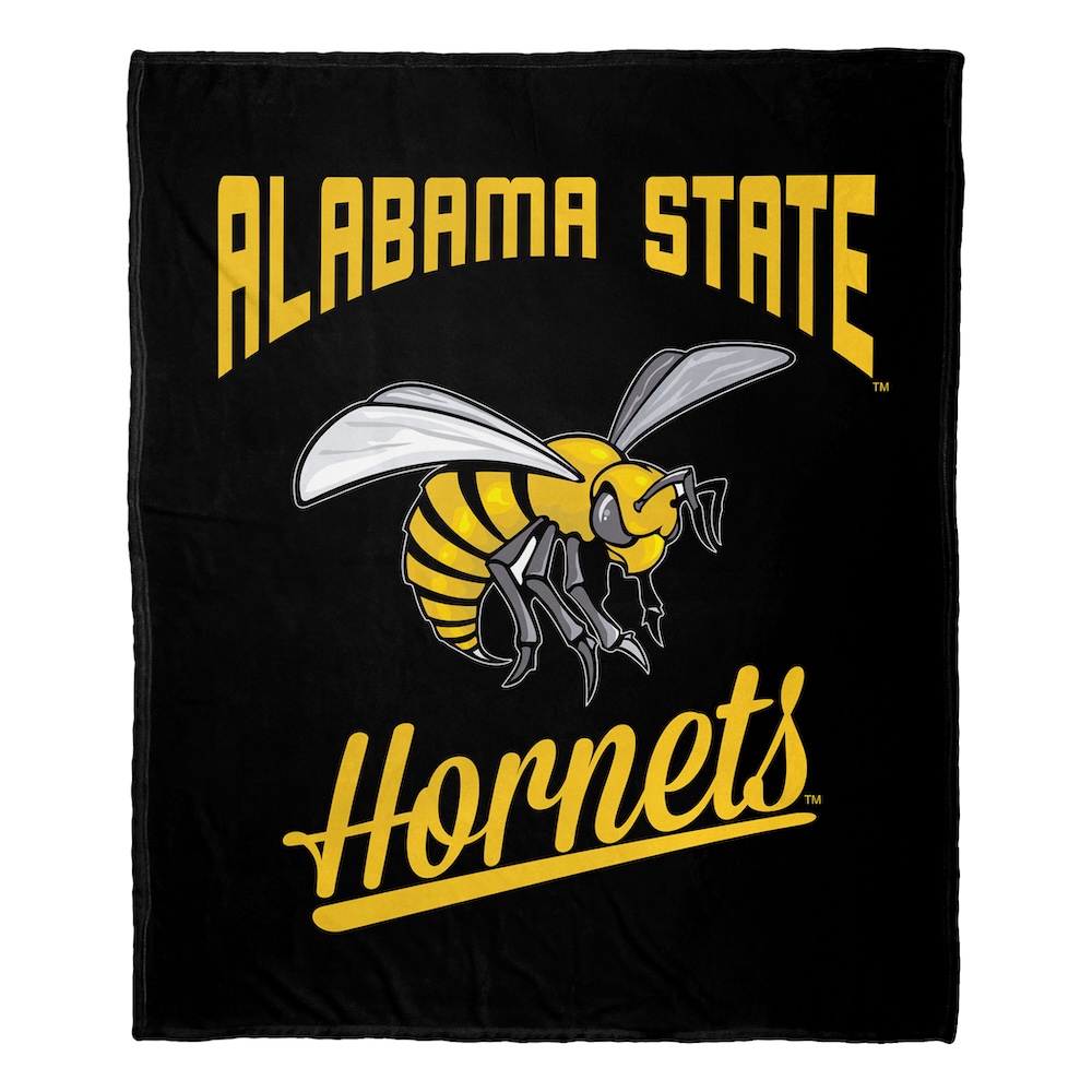 Alabama State Hornets ALUMNI Silk Touch Throw Blanket 50 x 60 inch