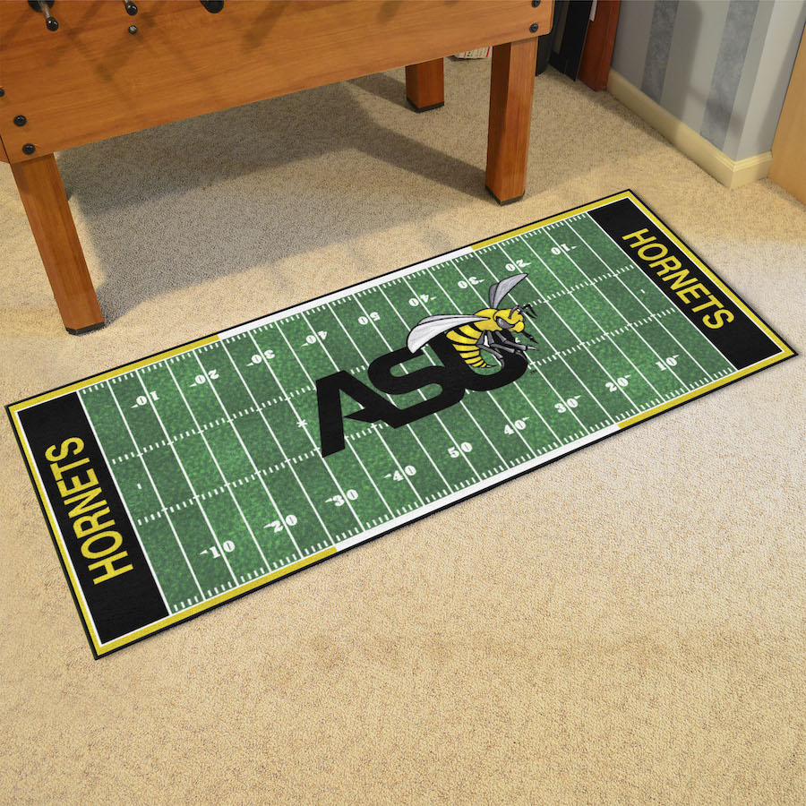 Alabama State Hornets 30 x 72 Football Field Carpet Runner