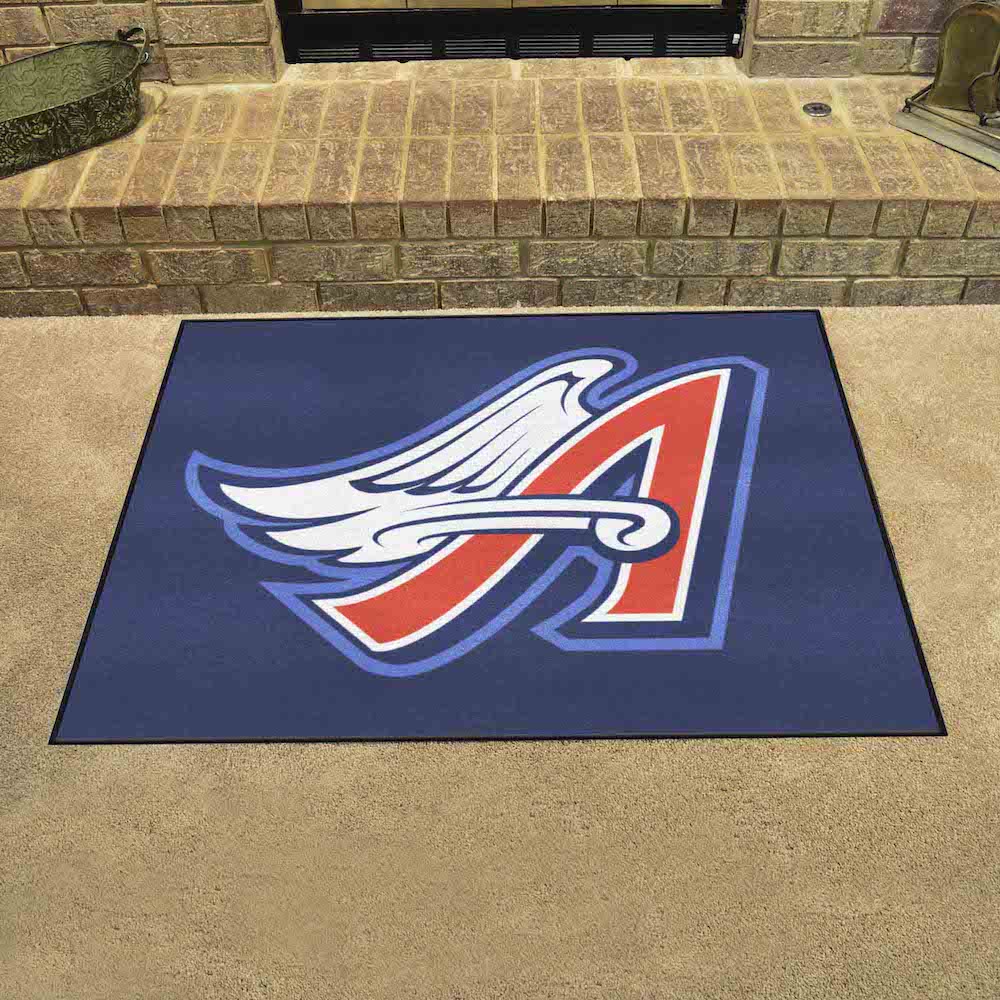 Anaheim Angels MLBCC Vintage ALL STAR 34 x 45 Floor Mat Throwback Logo