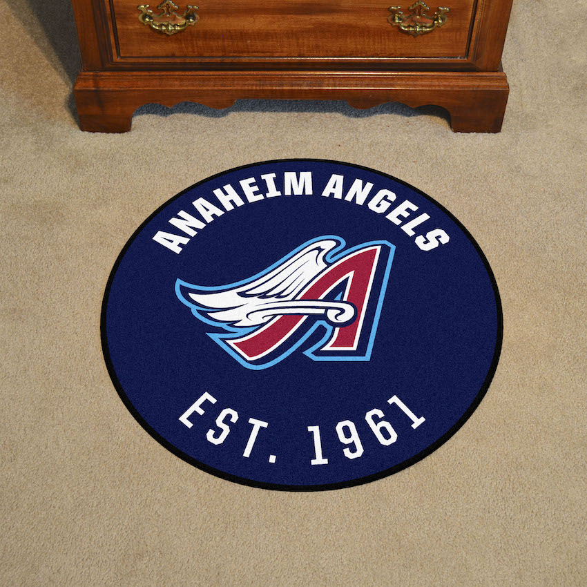Anaheim Angels MLBCC Vintage Roundel Mat Throwback Logo