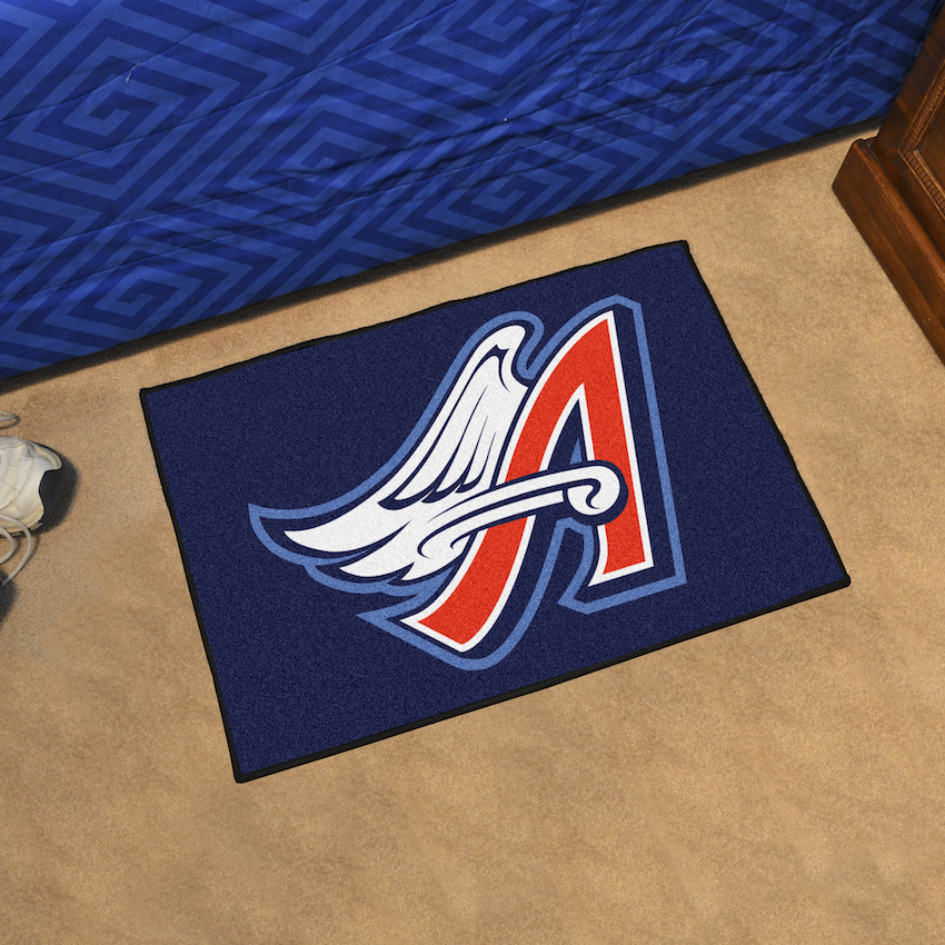 Anaheim Angels MLBCC Vintage 20 x 30 STARTER Floor Mat - Throwback Logo
