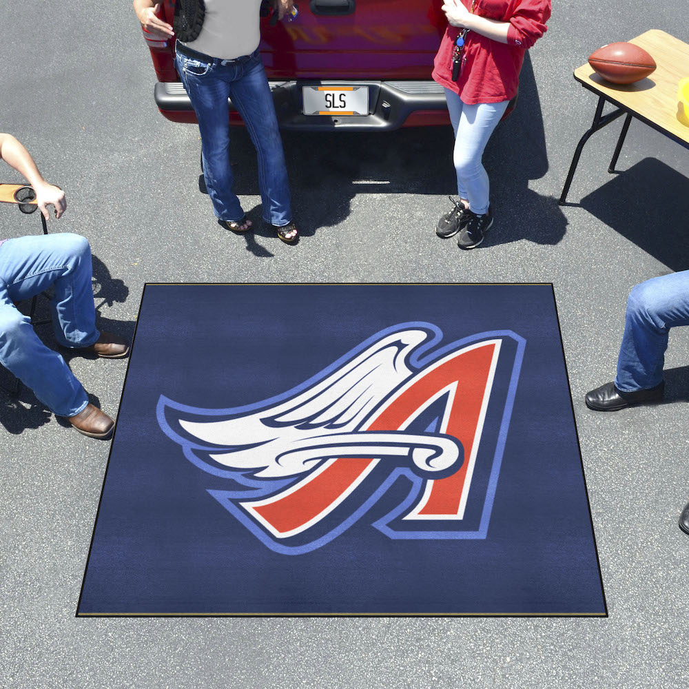 Anaheim Angels MLBCC Vintage TAILGATER 60 x 72 Rug Throwback Logo