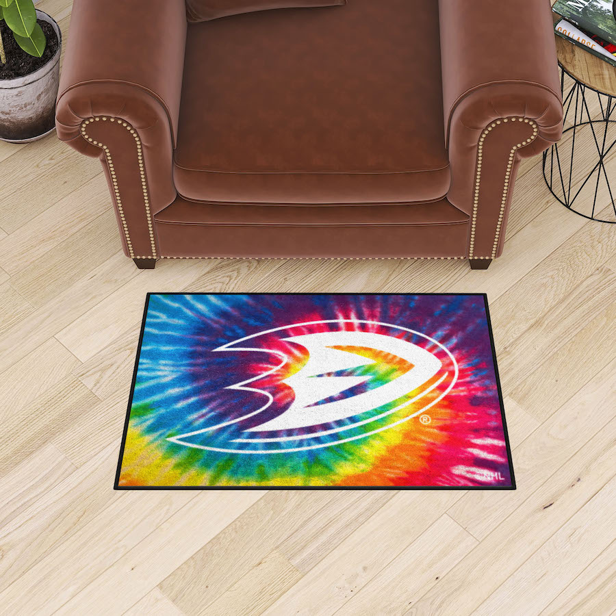 Anaheim Ducks TIE-DIE 20 x 30 Starter Floor Mat