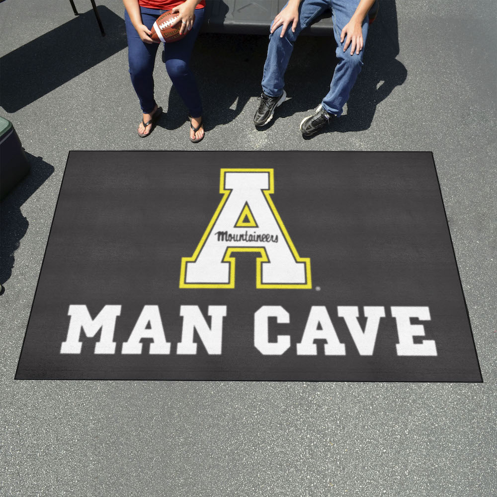 Appalachian State Mountaineers UTILI-MAT 60 x 96 MAN CAVE Rug