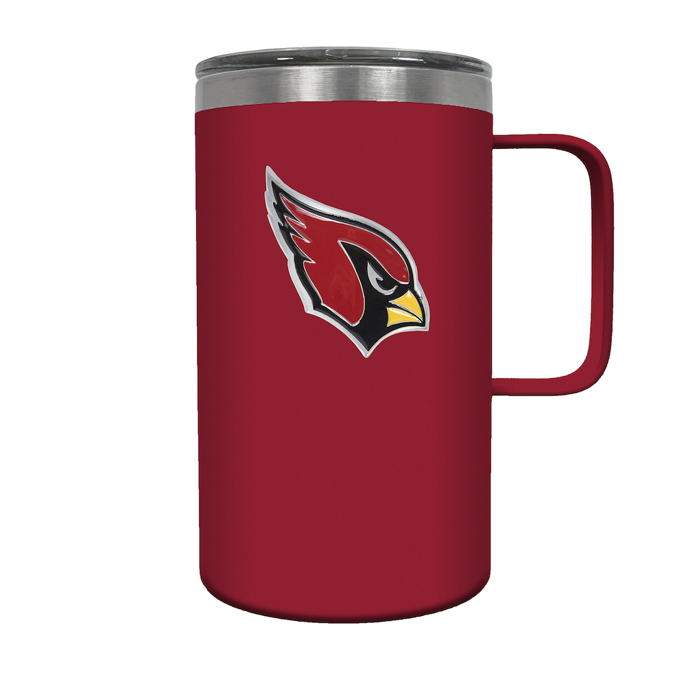 Arizona Cardinals 18 oz HUSTLE Travel Mug - Team Color