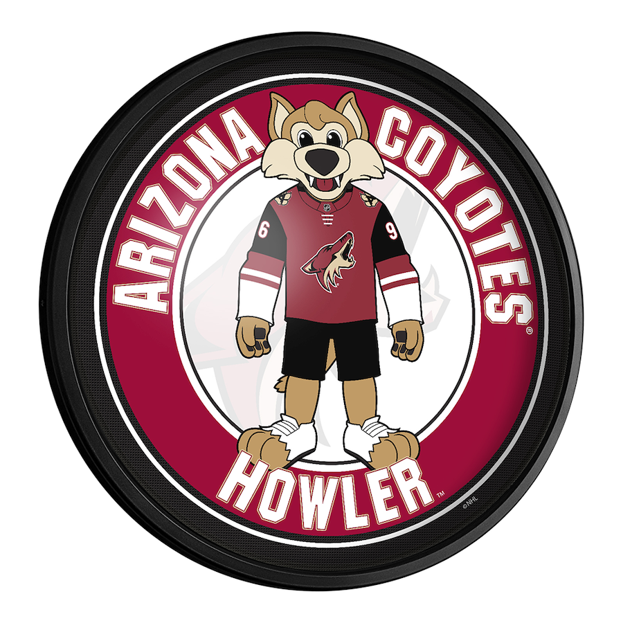 Arizona Coyotes MASCOT Slimline LED Wall Sign