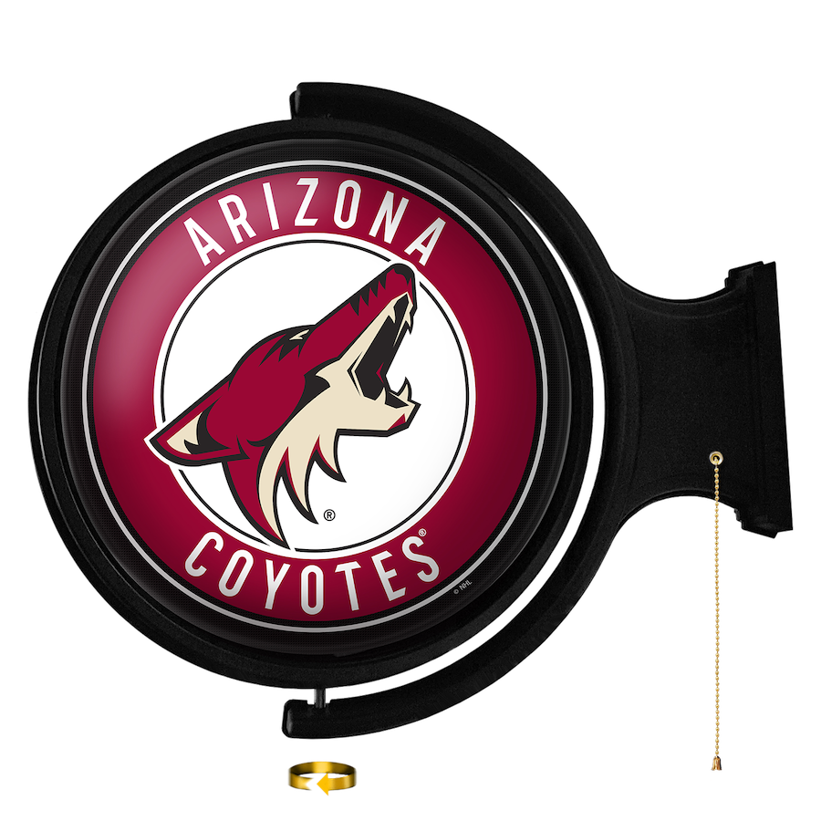 Arizona Coyotes LED Rotating Wall Sign