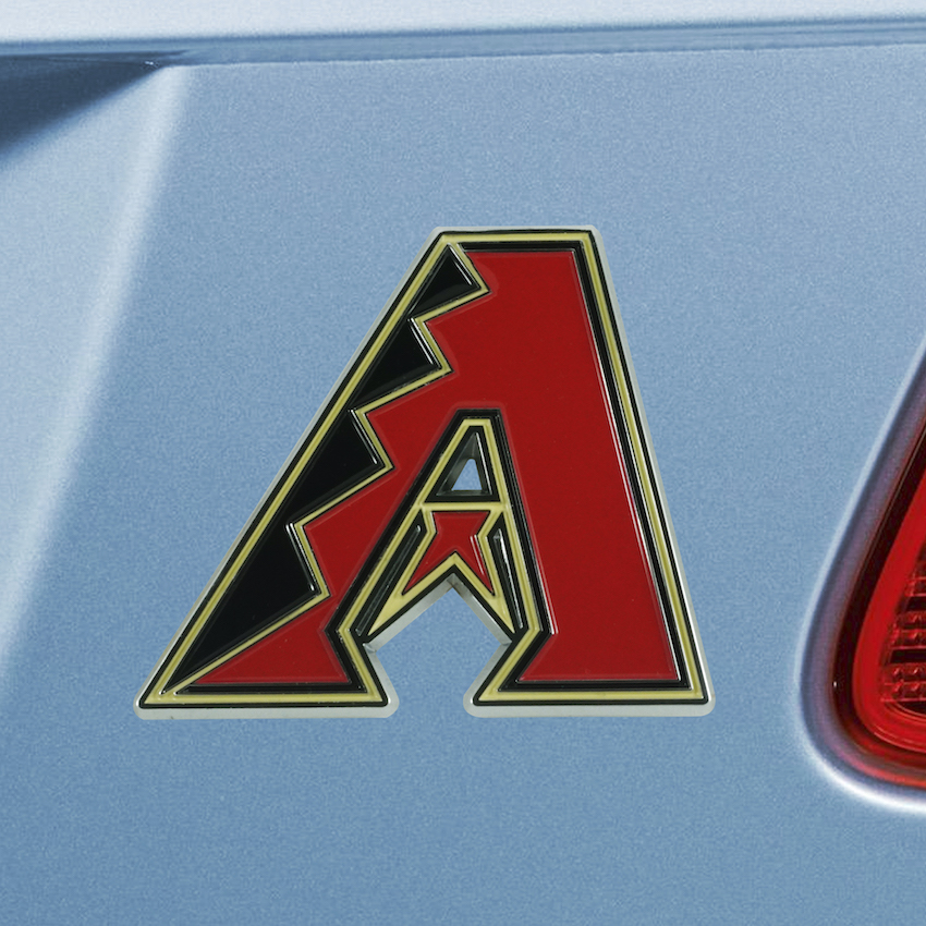 Arizona Diamondbacks Color Metal Auto Emblem