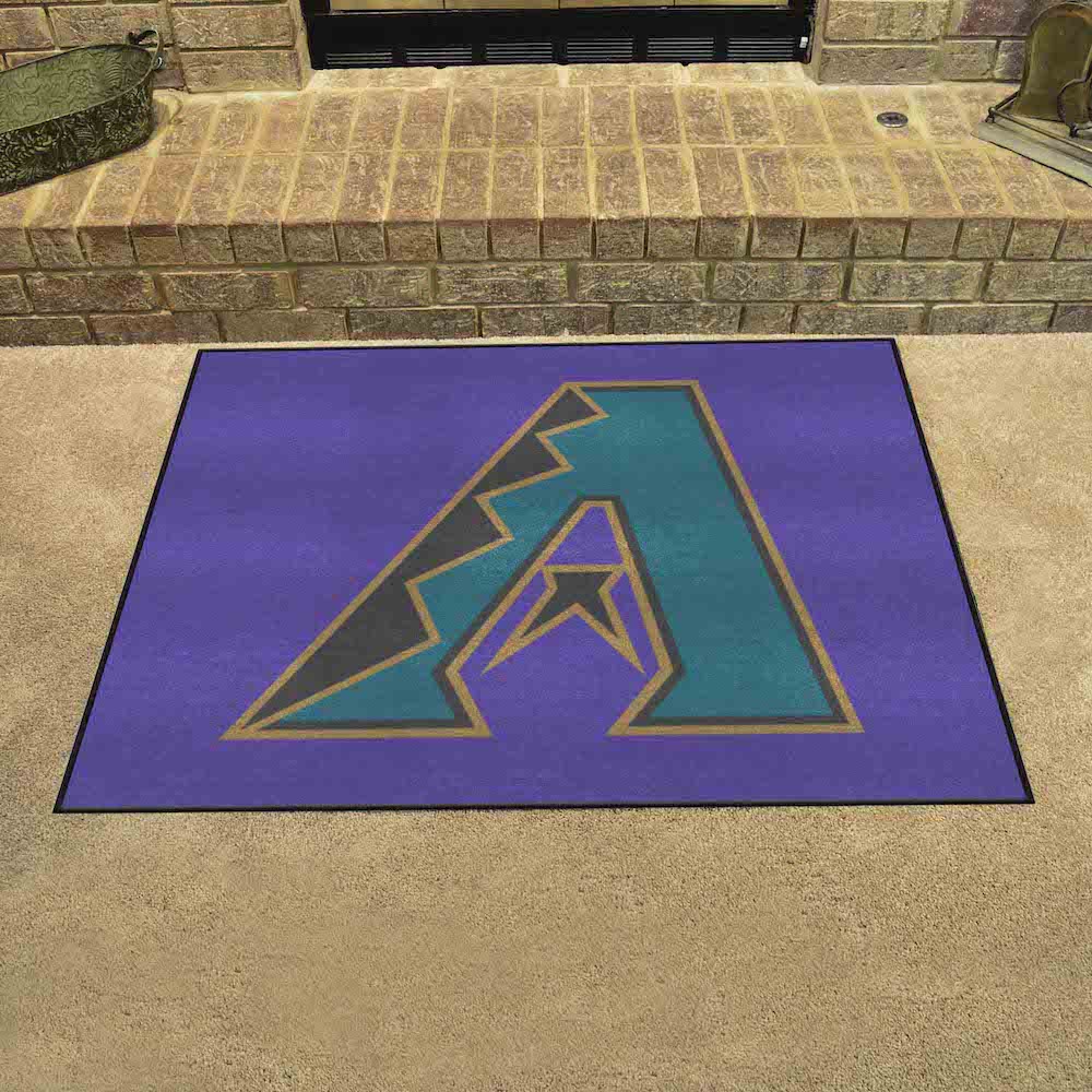 Arizona Diamondbacks MLBCC Vintage ALL STAR 34 x 45 Floor Mat Throwback Logo