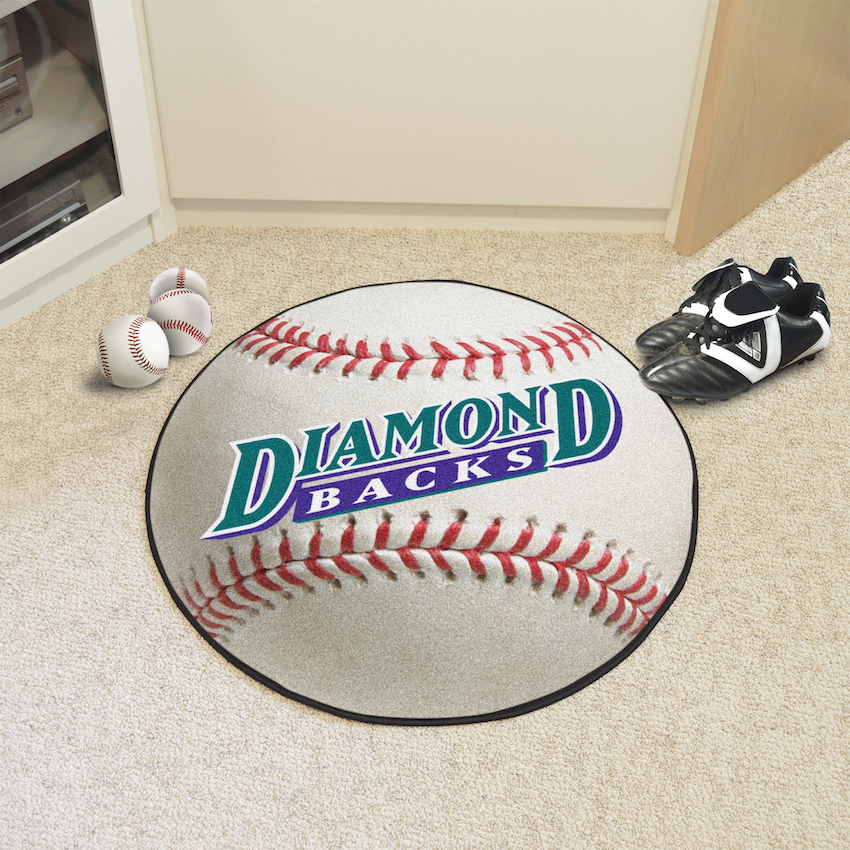 Arizona Diamondbacks MLBCC Vintage Baseball Mat Throwback Logo