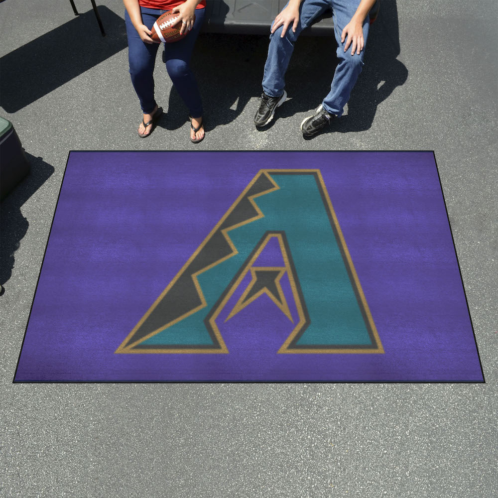 Arizona Diamondbacks MLBCC Vintage ULTI-MAT 60 x 96 Rug Throwback Logo