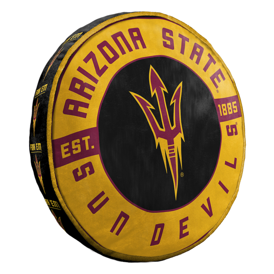 Arizona State Sun Devils Travel Cloud Pillow - 15 inch