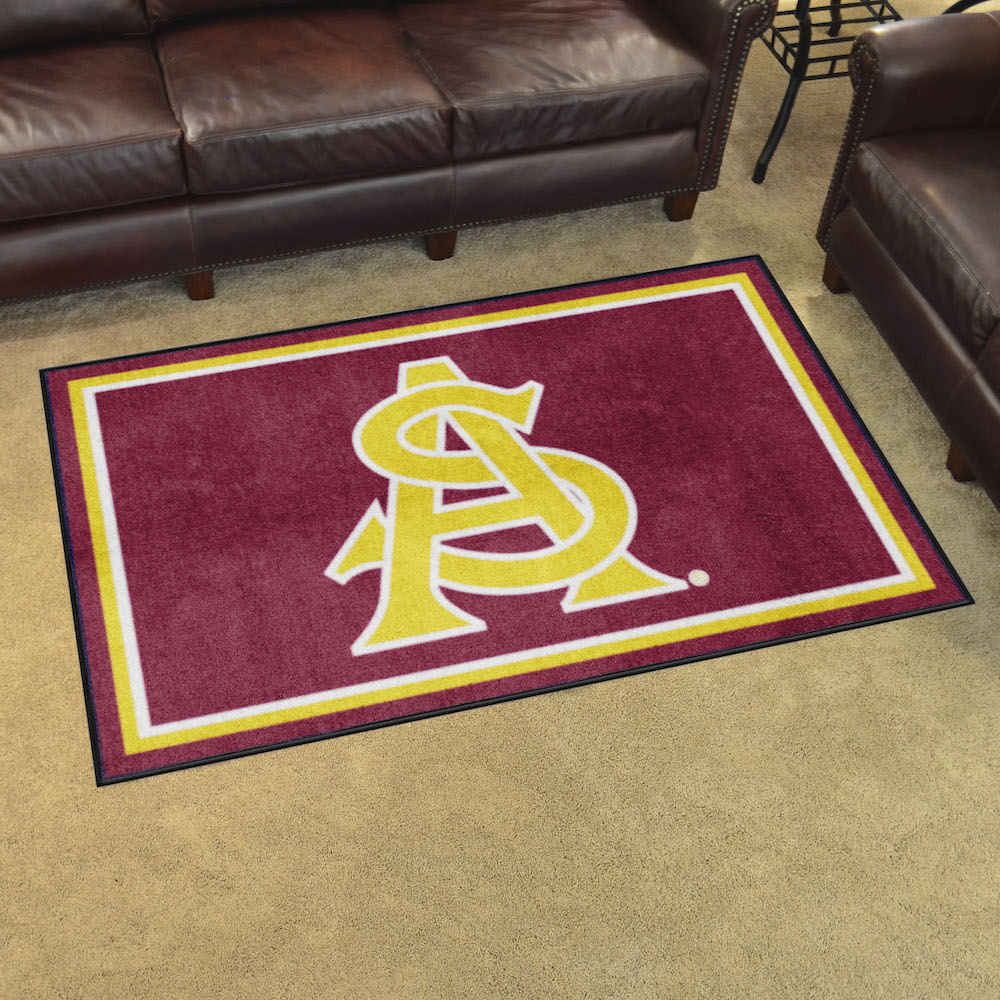 Arizona State Sun Devils 4x6 Area Rug - Alt Logo