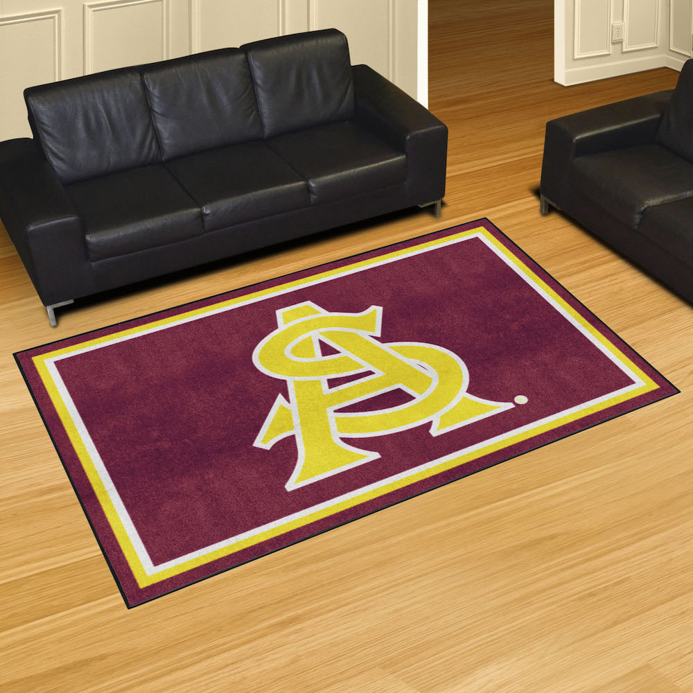 Arizona State Sun Devils 5x8 Area Rug - Alt Logo