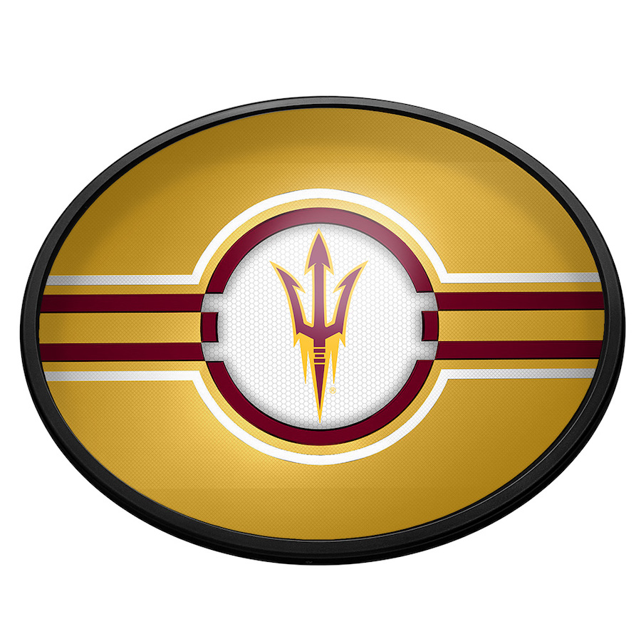 Arizona State Sun Devils Slimline LED Wall Sign ~ OVAL