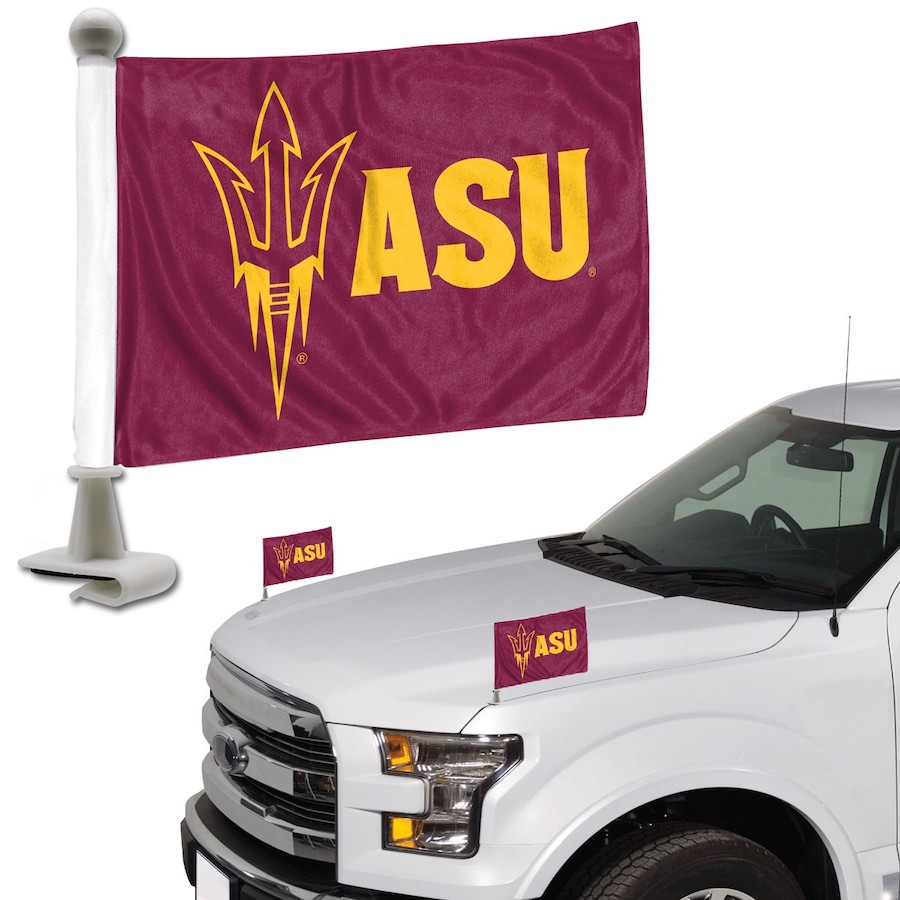 Arizona State Sun Devils Ambassador Car Flags