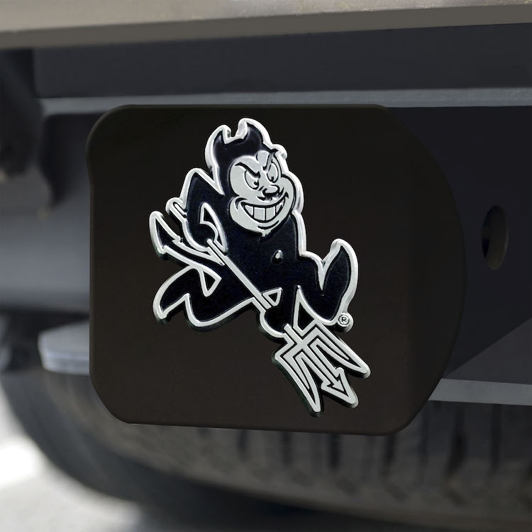 Arizona State Sun Devils BLACK Trailer Hitch Cover