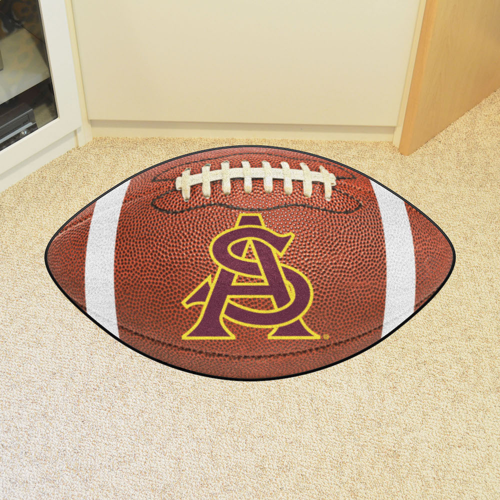 Arizona State Sun Devils FOOTBALL Mat - Alt Logo