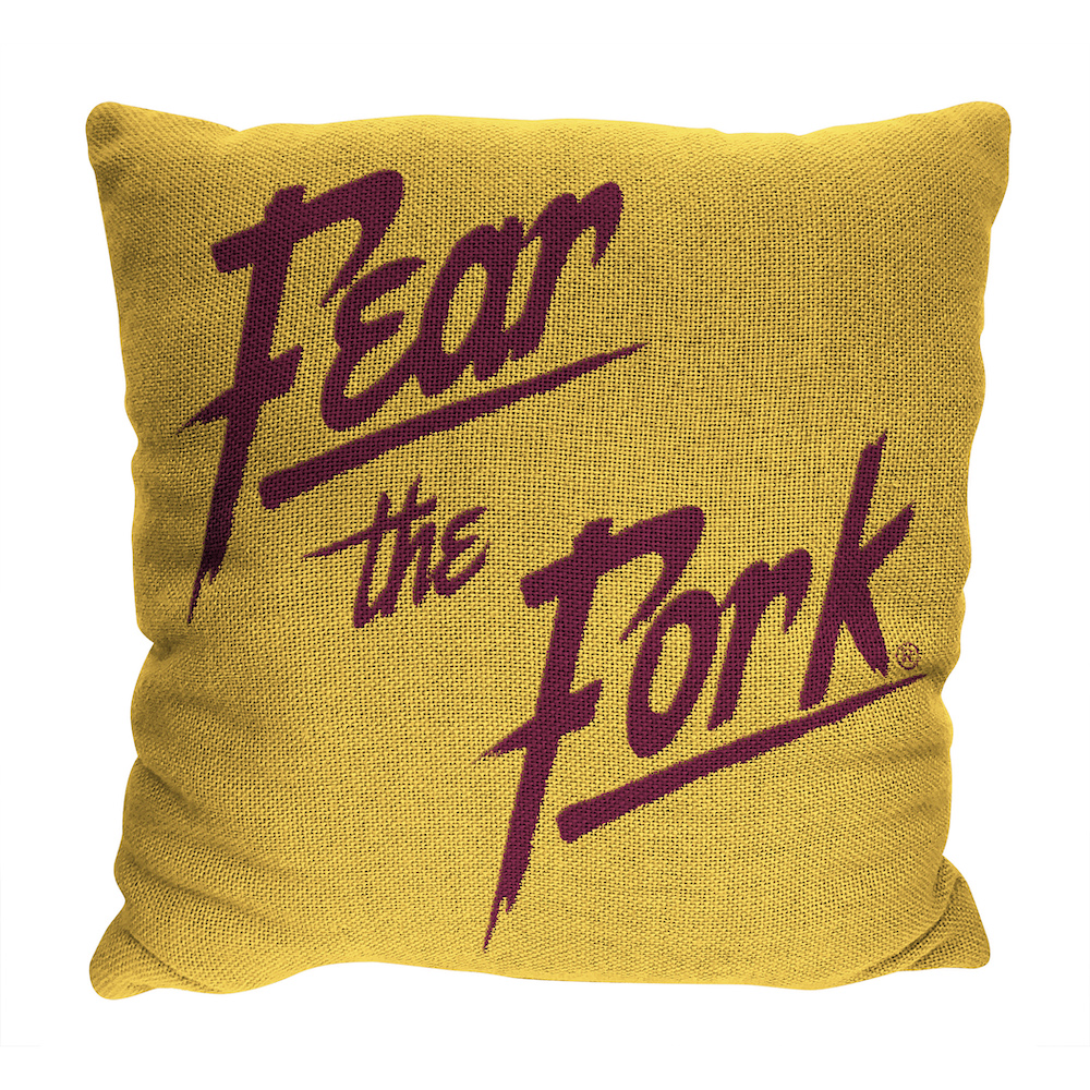 Arizona State Sun Devils Double Sided INVERT Woven Pillow