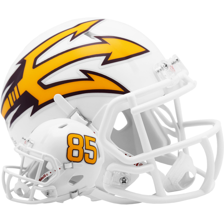 Arizona State Sun Devils NCAA Mini SPEED Helmet by Riddell - WHITE