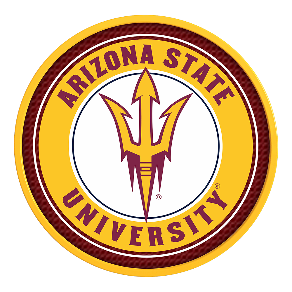 Arizona State Sun Devils Modern Disc Wall Sign