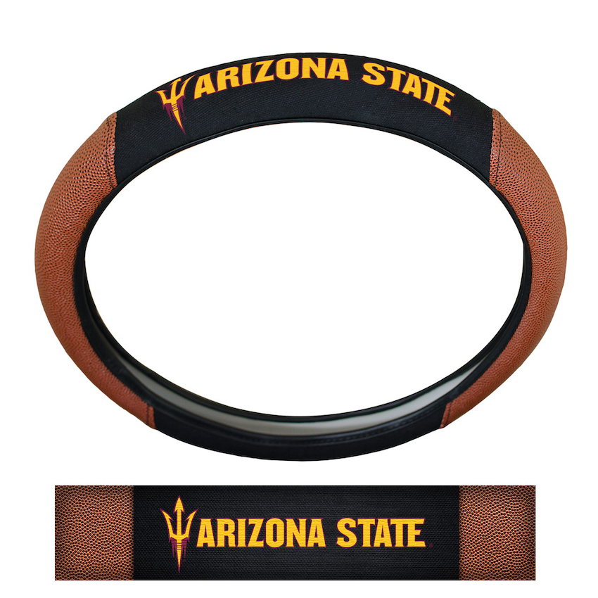 Arizona State Sun Devils Sport Grip Steering Wheel Cover