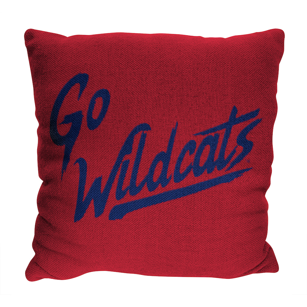 Arizona Wildcats Double Sided INVERT Woven Pillow
