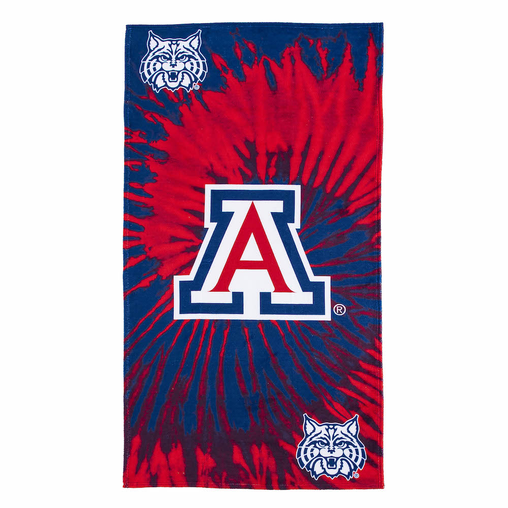 Arizona Wildcats Pyschedelic 30x60 Beach Towel