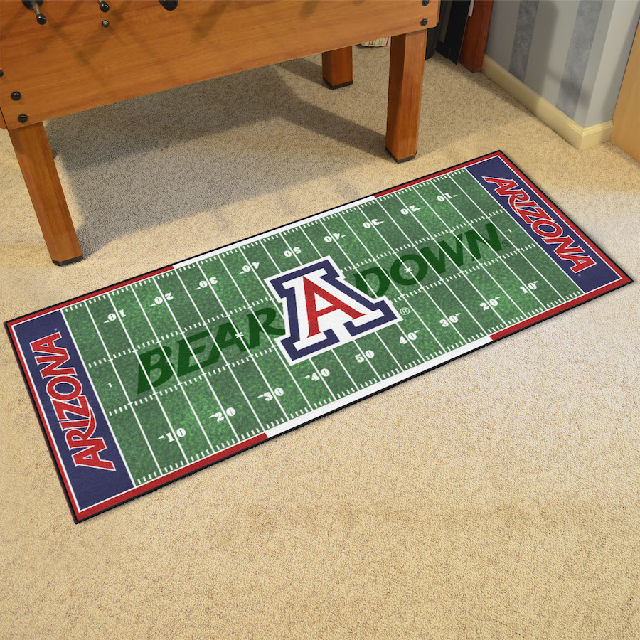 Arizona Wildcats 30 x 72 Football Field Carpet Runner