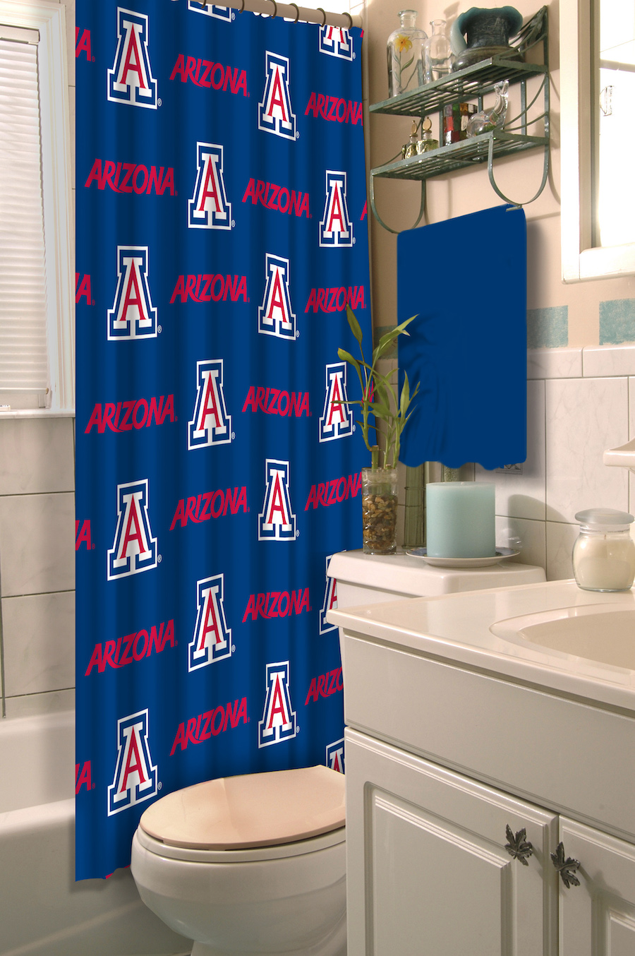 Arizona Wildcats Shower Curtain