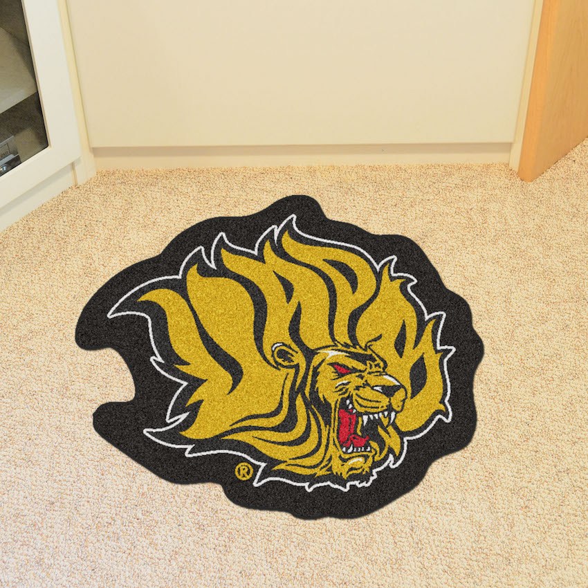 Arkansas Pine Bluff Golden Lions MASCOT 36 x 48 Floor Mat