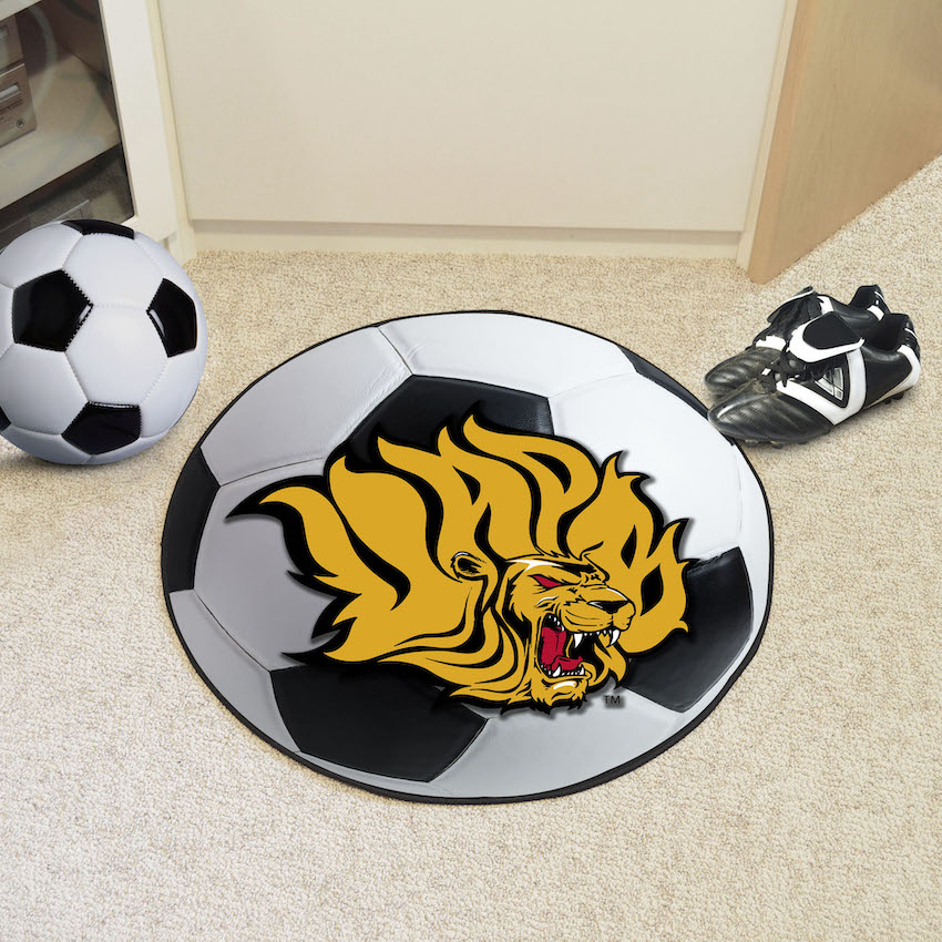 Arkansas Pine Bluff Golden Lions SOCCER BALL Mat