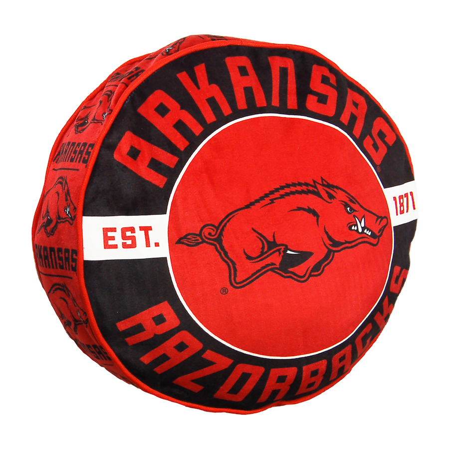 Arkansas Razorbacks Travel Cloud Pillow - 15 inch