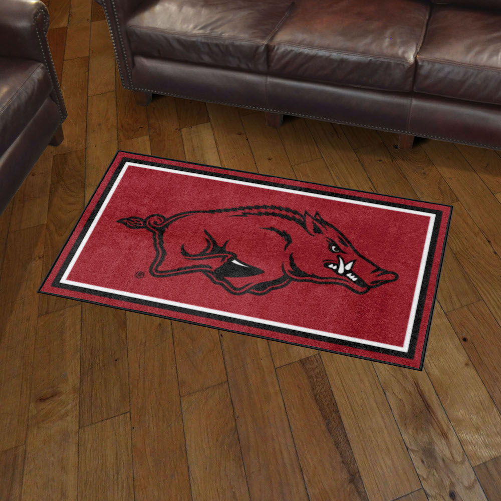 Arkansas Razorbacks 3x5 Area Rug